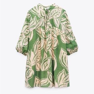 ZARA - Printed Mini Dress
